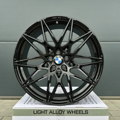 20-inch summer wheels, complete set, MAM B2 black with Hankook tires for BMW 4 Series G26