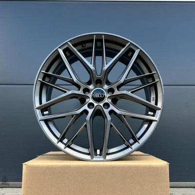 4x 18 inch rims Damina DM08 anthracite for Audi A6 S6 C6 C7 C8 4F 4G F2 S-Line