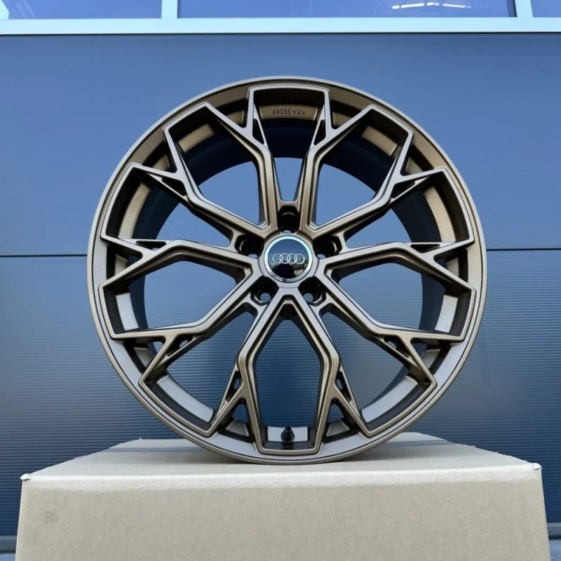 4x 19 inch FF Wheels FF01 bronze rims for Audi A8 S8 4E 4H F8 D3 D4 D5 S-Line