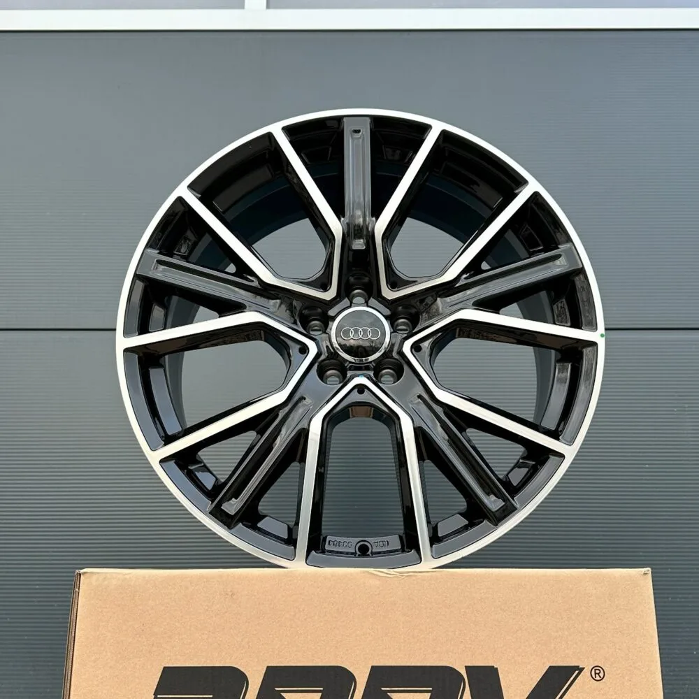 18 Zoll Felgen WH34 schwarz für Audi A4 A5 B6 B7 B8 B9 8E A6 C6 C7 4F 4G Q2 Q3