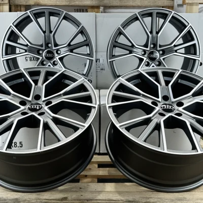 18 Zoll Felgen Avus AF18 grau für Audi A4 S4 B6 B7 B8 B9 8E 8H Q2 GA Q3 8U F3