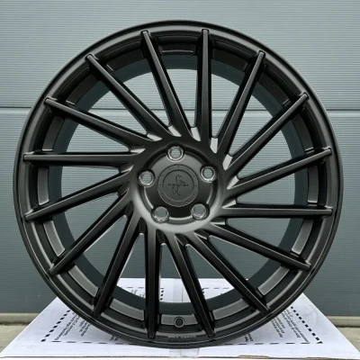 19 Zoll Felgen Keskin KT17 schwarz für VW Tiguan 5N T-ROC T ROC A1 Jetta ID3 ID4
