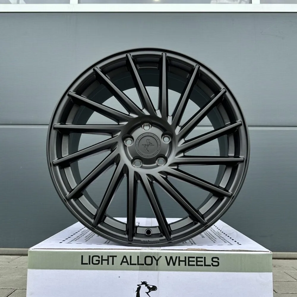 19-inch Keskin KT17 black rims for VW Golf 6 7 8 GTI GTD GTE Passat B6 B7 B8