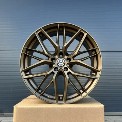 4x 20 Zoll Felgen Damina DM08 bronze VW Arteon R Scirocco Tiguan 5N CT Passat CC