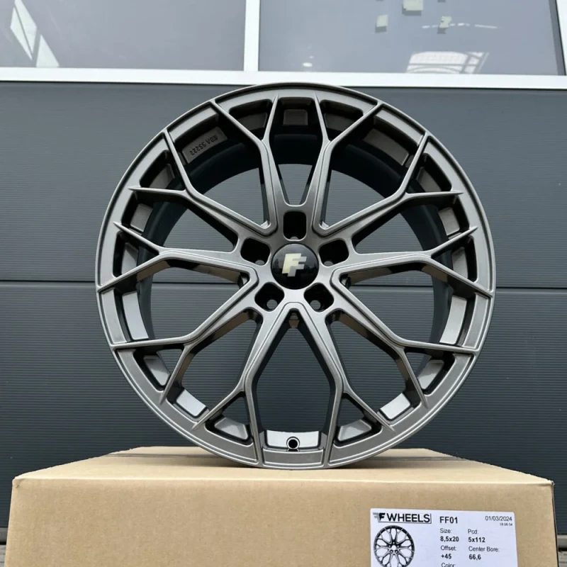 18 Zoll Felgen FF Wheels FF01 anthrazit Mercedes SLK SLC Klasse R170 R171 R172
