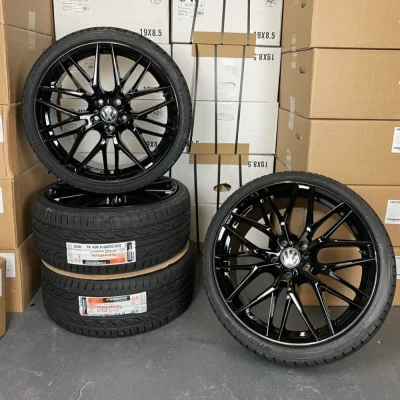 DM08 19-inch winter wheels, winter tires, complete winter wheel sets for Cupra Seat Leon 5F KL