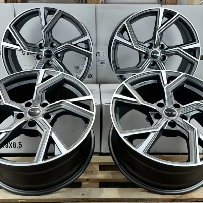 18 Zoll Felgen Avus AF20 grau matt für Mercedes S SLK SLC Klasse W220 W222 R172