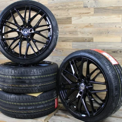 18-inch Hankook winter wheels, complete winter wheel set for VW Golf 7 8 GTI GTD 7R 8R