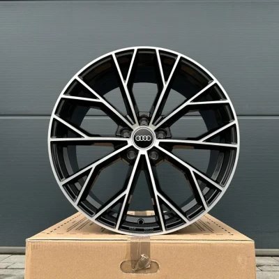 4x 18 inch rims Ultra UA23 black for Audi A4 S4 B6 B7 B8 B81 B9 8E 8H S