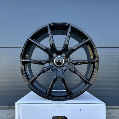 4x 19 inch rims V1 Wheels V1 black for Audi A6 C6 C7 4F 4G Q3 8U 8U1 Q2 GA S