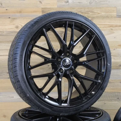 19-inch winter wheels DM08 black for Audi Q4 Etron ID4 ID5 Skoda Enyaq