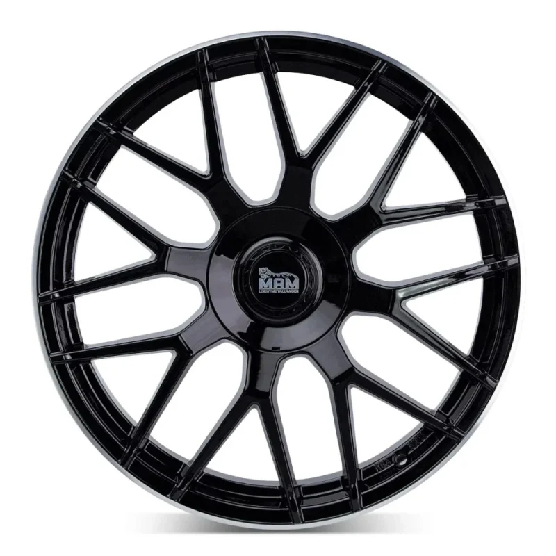 19 Zoll Felgen MAM Gt1 schwarz glanz für Mercedes C E Klasse W204 W205 W212 W213
