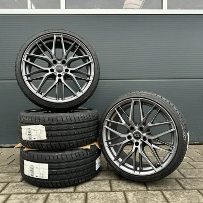 DM08 schwarz 19 Zoll Winterräder Winterkompletträder für Audi A5 S5 F2 B10 Sline
