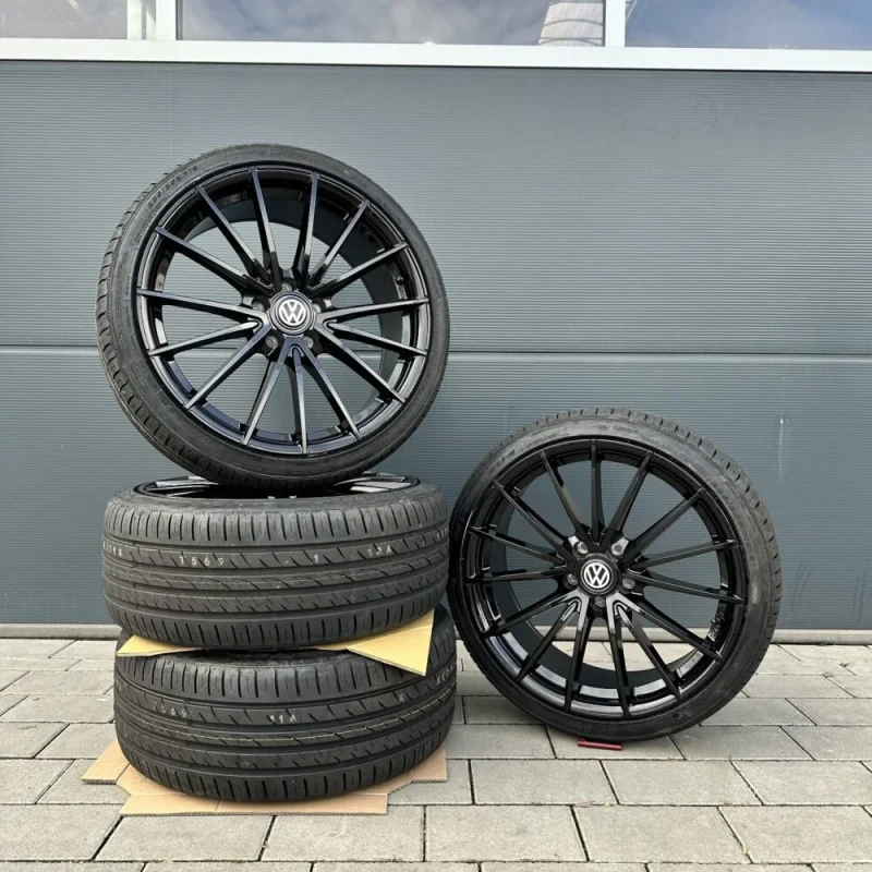 19-inch winter wheels, complete winter wheel set DM08 for VW Golf 6 7 8 GTI GTD GTE R