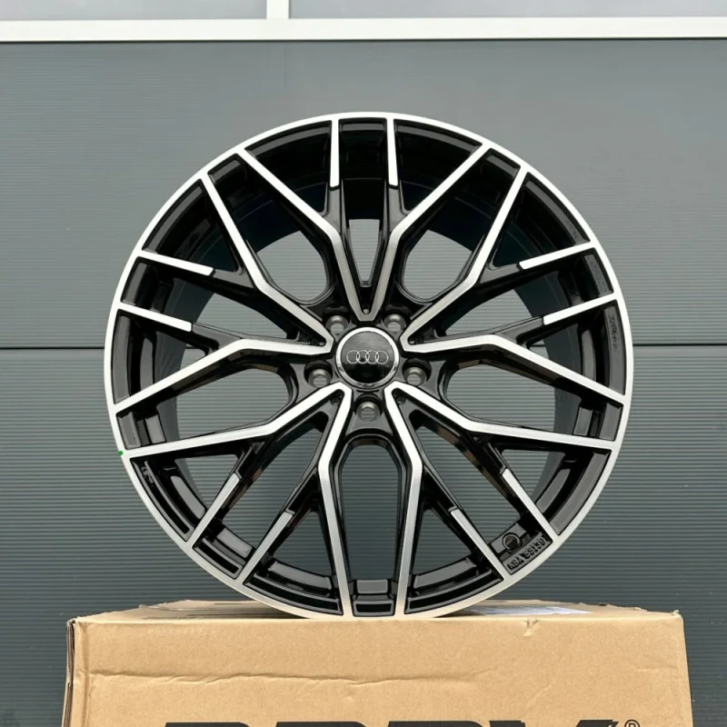 19 Zoll Felge WH37 schwarz poliert Audi A4 S4 A5 S5 B8 B9 A6 4F 4G F2 C6 C7 C8