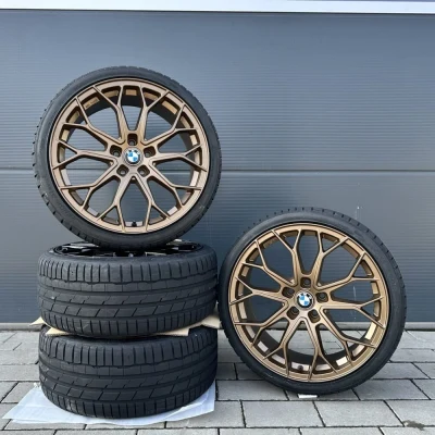 FF01 19-inch winter wheels, winter tires 255/40, complete wheels for BMW 7 Series G11 G12 M