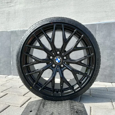 18-inch winter wheels, Hankook winter tires, complete wheels for BMW i4 G4C 4 Series G26