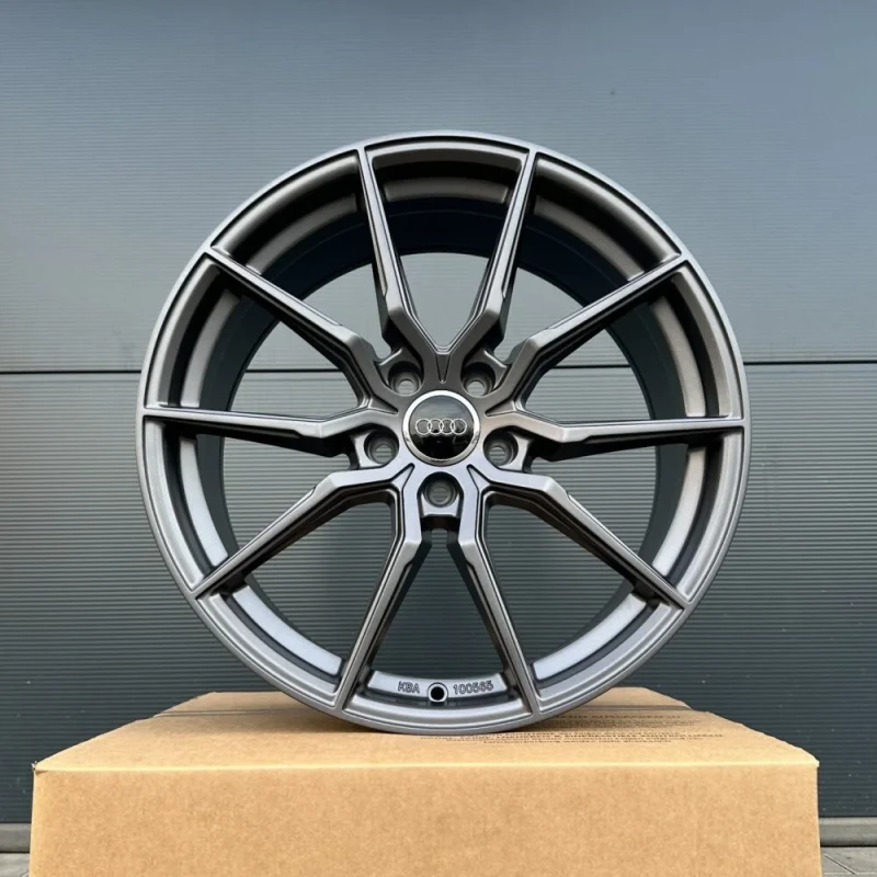4x 19 inch FF Wheels FF03 grey rims for Audi TT TTS 8S A6 S6 4F 4F1 S-Line