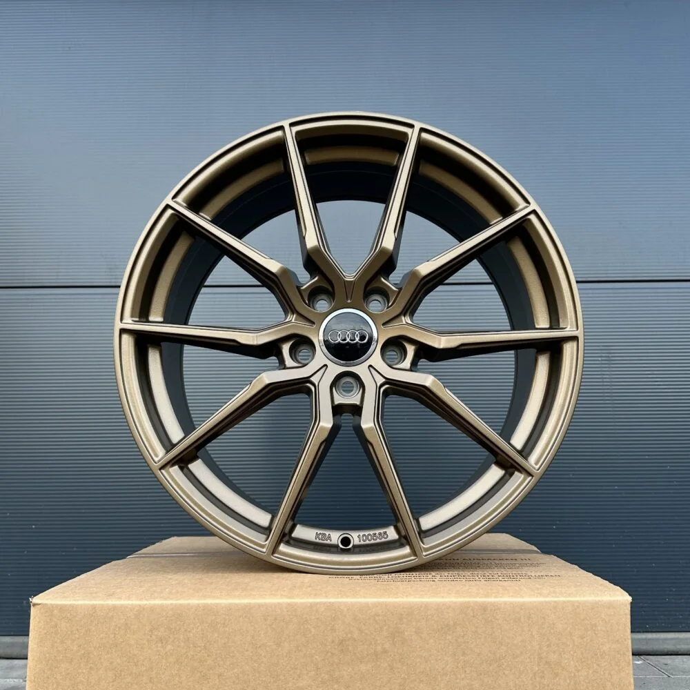 19 Zoll Felgen FF03 bronze für Audi A4 S4 B8 B9 A5 B8 A6 4G C6 F2 C8 Q3 8U F3 S