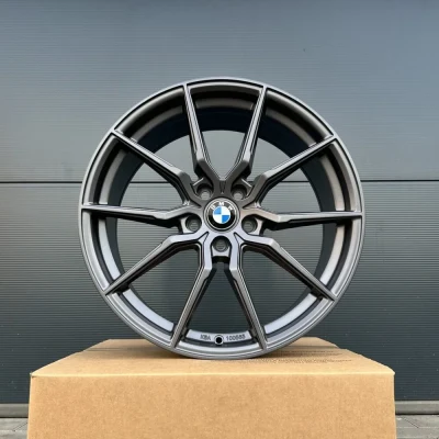4x 19 inch FF Wheels FF03 grey rims for BMW 3 Series F30 F31 3L 3K M Performance