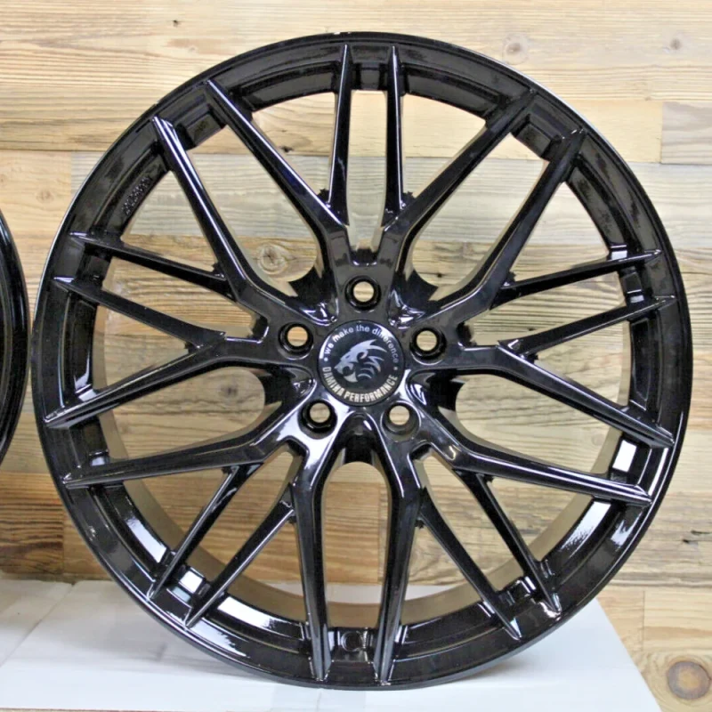1x 19 Zoll Felgen Damina DM08 schwarz für Mercedes GLA C A E V Klasse Vito W447