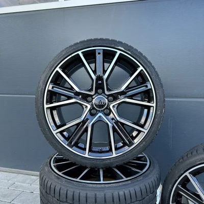 WH34 19-inch rims, 4 summer tires 245/45 R19, complete summer wheel set for Audi A6 C8 F2