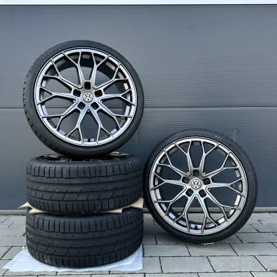 FF01 19 inch summer wheels, summer tires 225/40, complete wheels for VW T-ROC R TROC