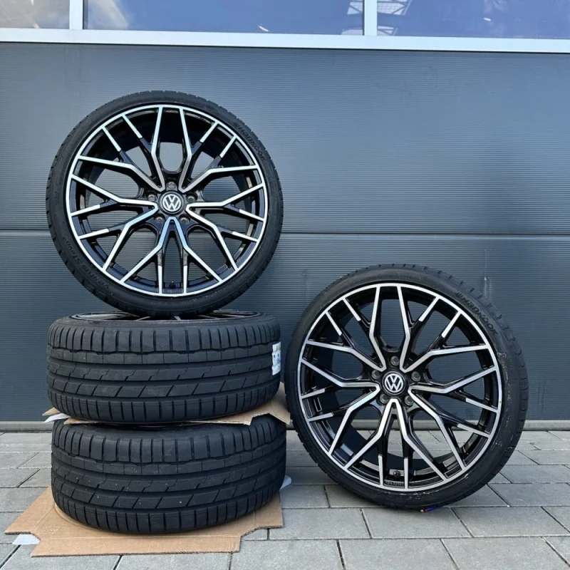 4x WH37 19 inch summer wheels, summer tires 235/35, complete wheels for VW Passat CC