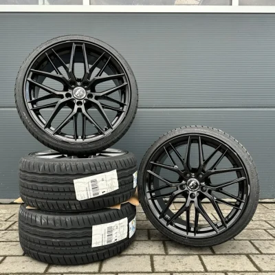 DM08 18-inch summer wheels, summer tires 235/60, complete wheels for Skoda Enyaq 50 60