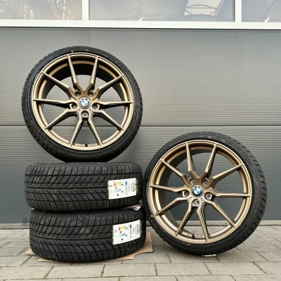 FF03 19-inch summer wheels, 4 225/35 summer tires, complete wheels for BMW 3 Series e92 Coupe