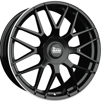 19 Zoll Felgen MAM Gt1 schwarz Glanz Mercedes A CLA Klasse W176 W177 C117 C118