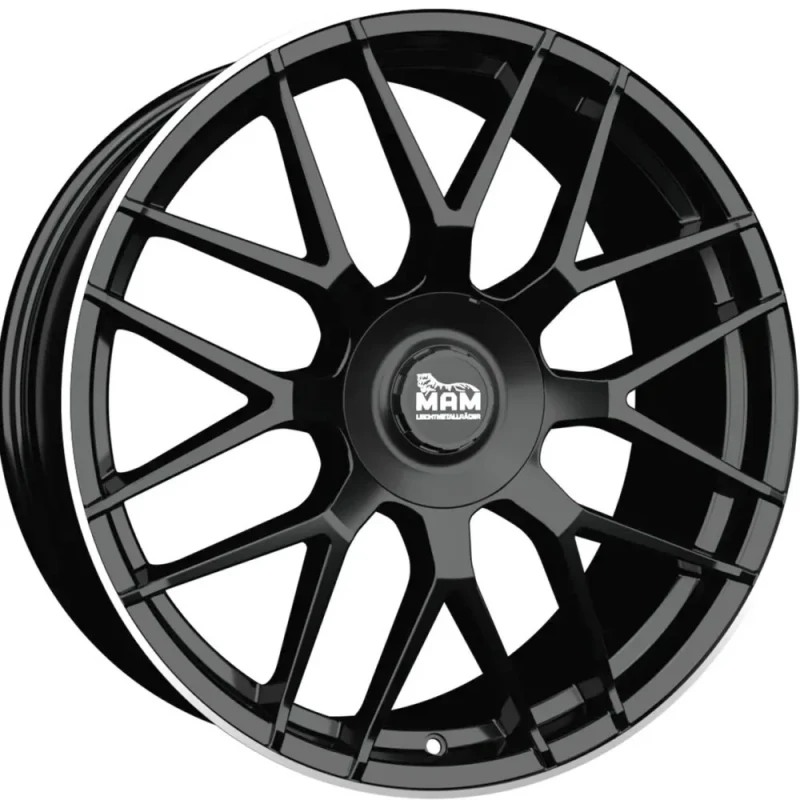 19 Zoll Felgen MAM Gt1 schwarz Glanz Mercedes A CLA Klasse W176 W177 C117 C118