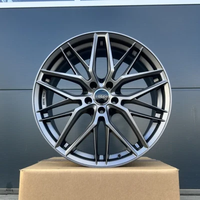 1x 19 Zoll Felge Damina DM08 grau Audi A4 S4 A5 S5 B8 B9 A6 4F 4G F2 C6 C7 C8