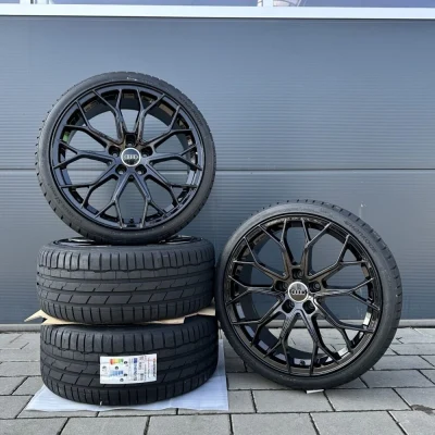 FF01 18-inch summer wheels, summer tires 245/45, complete wheels for Audi Q3 8U 8U1