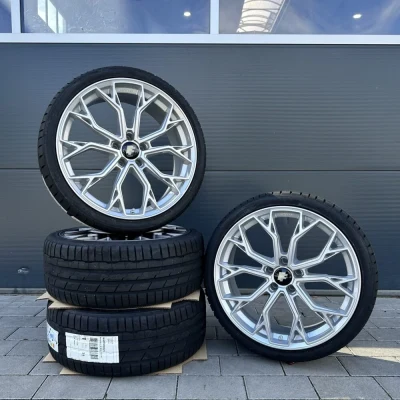 4x FF02 20 inch summer wheels, summer tires 235/35, complete wheels for Seat Ateca 5FP