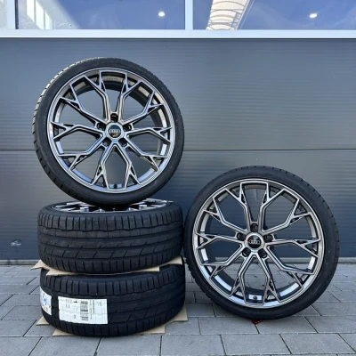 FF02 20-inch summer wheels, summer tires, complete wheels for Audi A6 Allroad C7 4G C8 F2