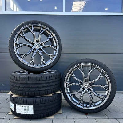 4x FF02 20 inch summer wheels, summer tires, complete wheels for ID5 ID.5 GTX PRO Pure