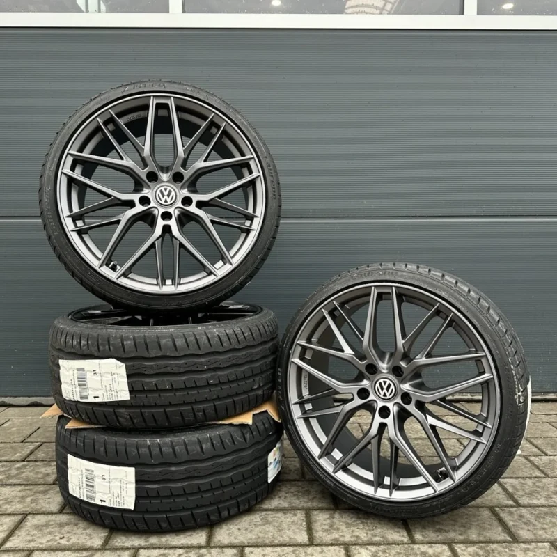 DM08 20-inch summer wheels, 4 summer tires 235/30, complete wheels for VW Passat CC