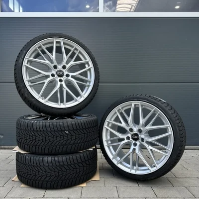 DM08 18-inch summer wheels, summer tires 245/45, complete wheels for Audi Q3 8U 8U1