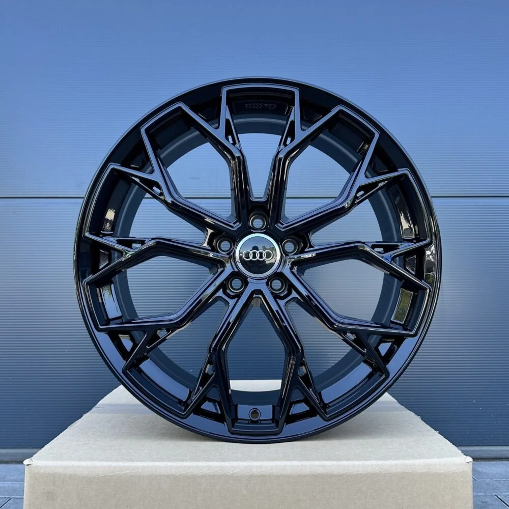 18 Zoll Felgen FF02 schwarz für Audi A4 A5 B6 B7 B8 B9 8E A6 C6 C7 4F 4G Q2 Q3