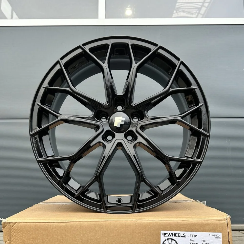 4x 20 Zoll Felgen Damina FF01 schwarz für Seat Cupra Tavascan KR Terramar KP VZ