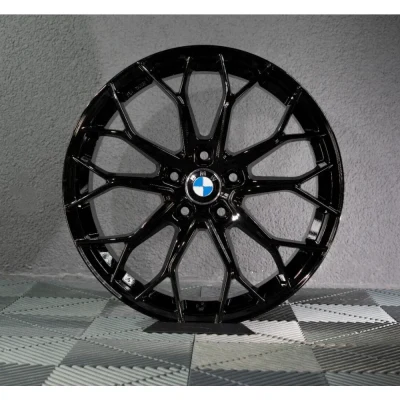 1x 20 Zoll FF WHeels FF01 Alufelge schwarz 8,5x20 ET35 LK5/120