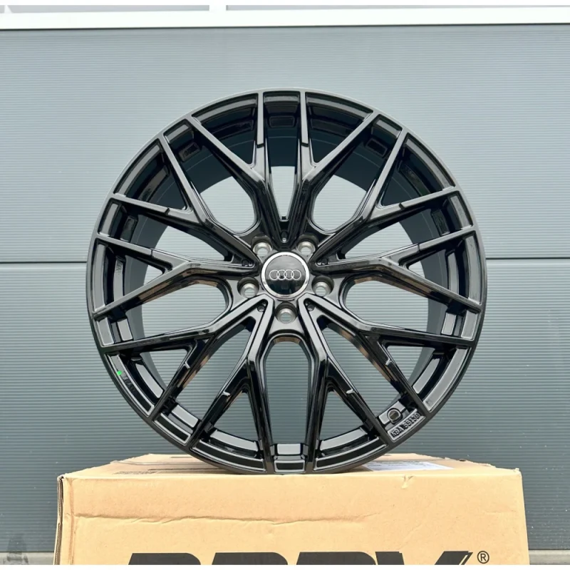 18-inch Wheelworld WH37 black rims for Audi Q2 SQ2 Q3 GA 8U F3 Q5 8R FY S