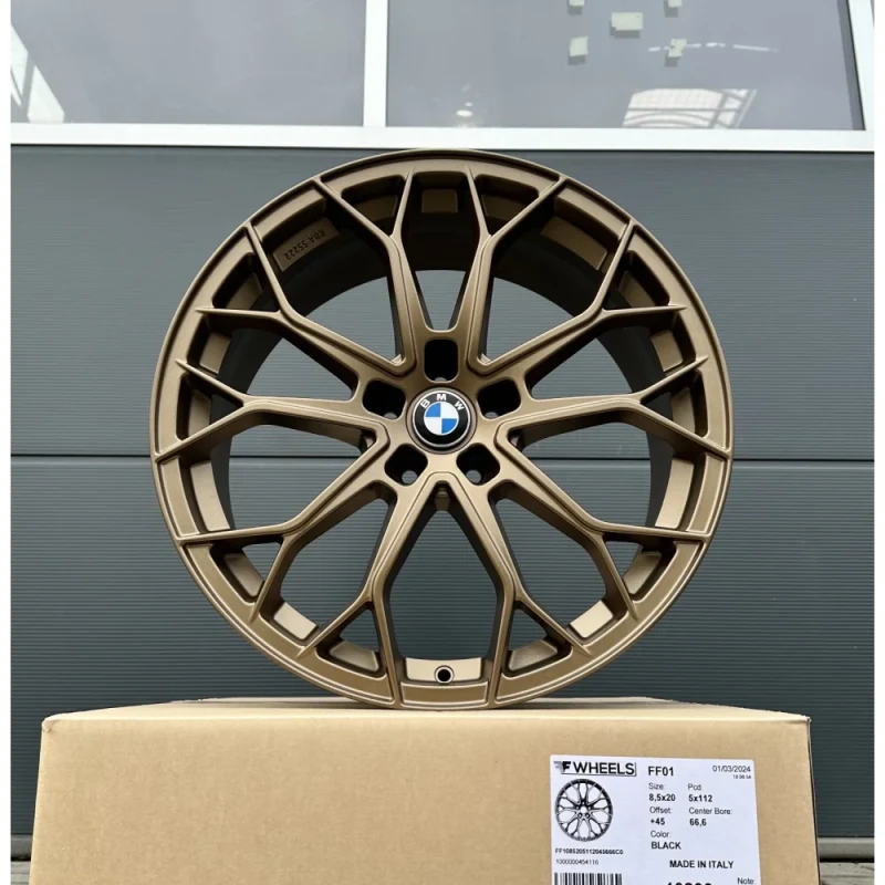 20-inch FF01 bronze wheels for BMW 3 Series M340i M340d M340 F30 F31 M Performance