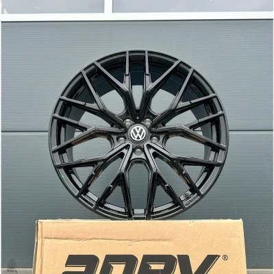 4x 18 inch Wheelworld WH37 black rims for VW Arteon 3H R Beetle Scirocco 16