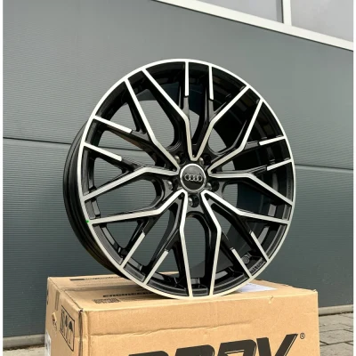 19-inch WH37 black/silver rims for Audi A4 S4 B8 B81 Q2 Q3 GA 8U 8U1 S-Line S