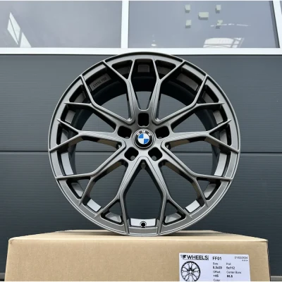 20-inch FF01 anthracite rims for BMW 3 Series G21 G20, 4 Series G22 G23 G26, 6 Series, 7 Series 7L G70