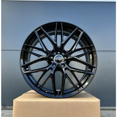 18 Zoll Felgen DM08 schwarz glanz für Audi A4 S4 B9 A5 B8 B9 A6 4G 4G1 C7 F2