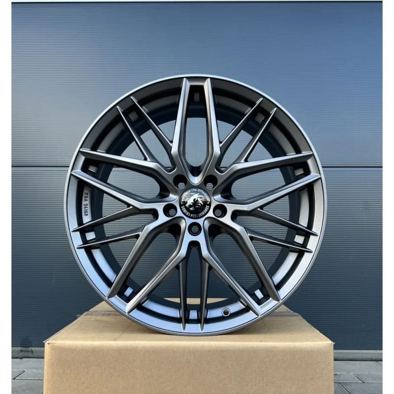 20-inch Damina DM08 matte grey alloy wheels for Seat Cupra Formentor VZ Tarraco FR 5FP