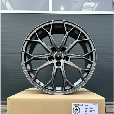 20 Zoll Felgen FF01 grau matt Audi A4 S4 A5 S5 B8 B9 A6 4F 4G F2 C6 C7 C8